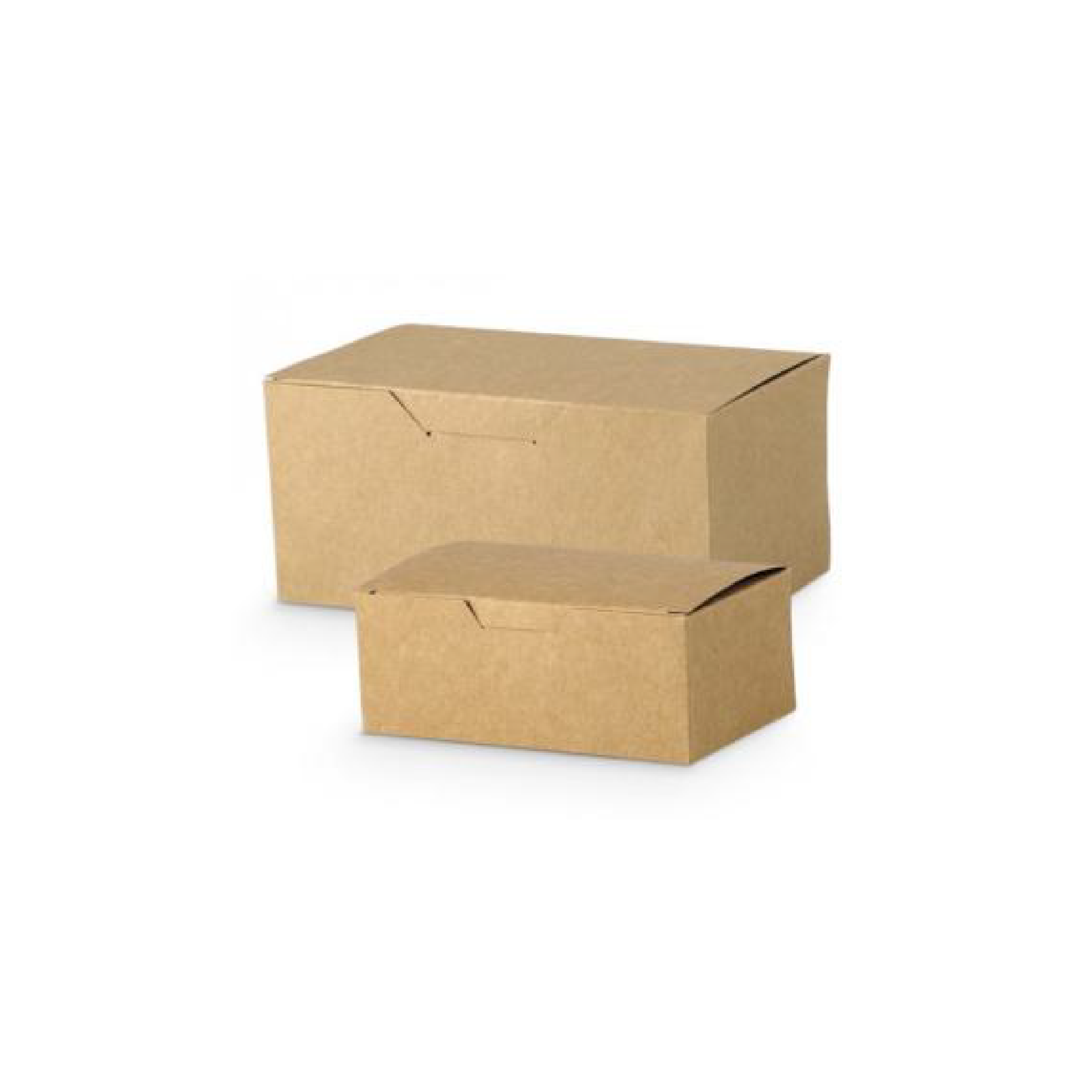 Boite carton nuggets en kraft