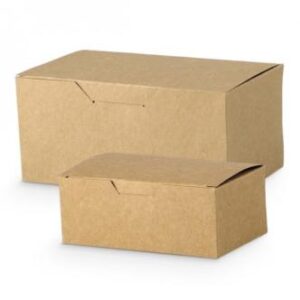 Boite carton nuggets en kraft