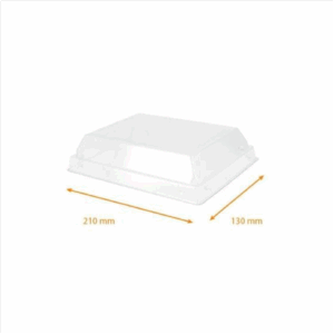 Couvercle pour barquette sushi