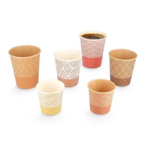 Goblet carton kraft brun