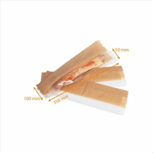 Sac sandwich kraft brun ingraissable