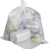 Sac poubelle transparent