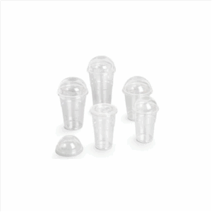 Shaker jetable transparent