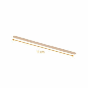 Touillette en bois biodégradable