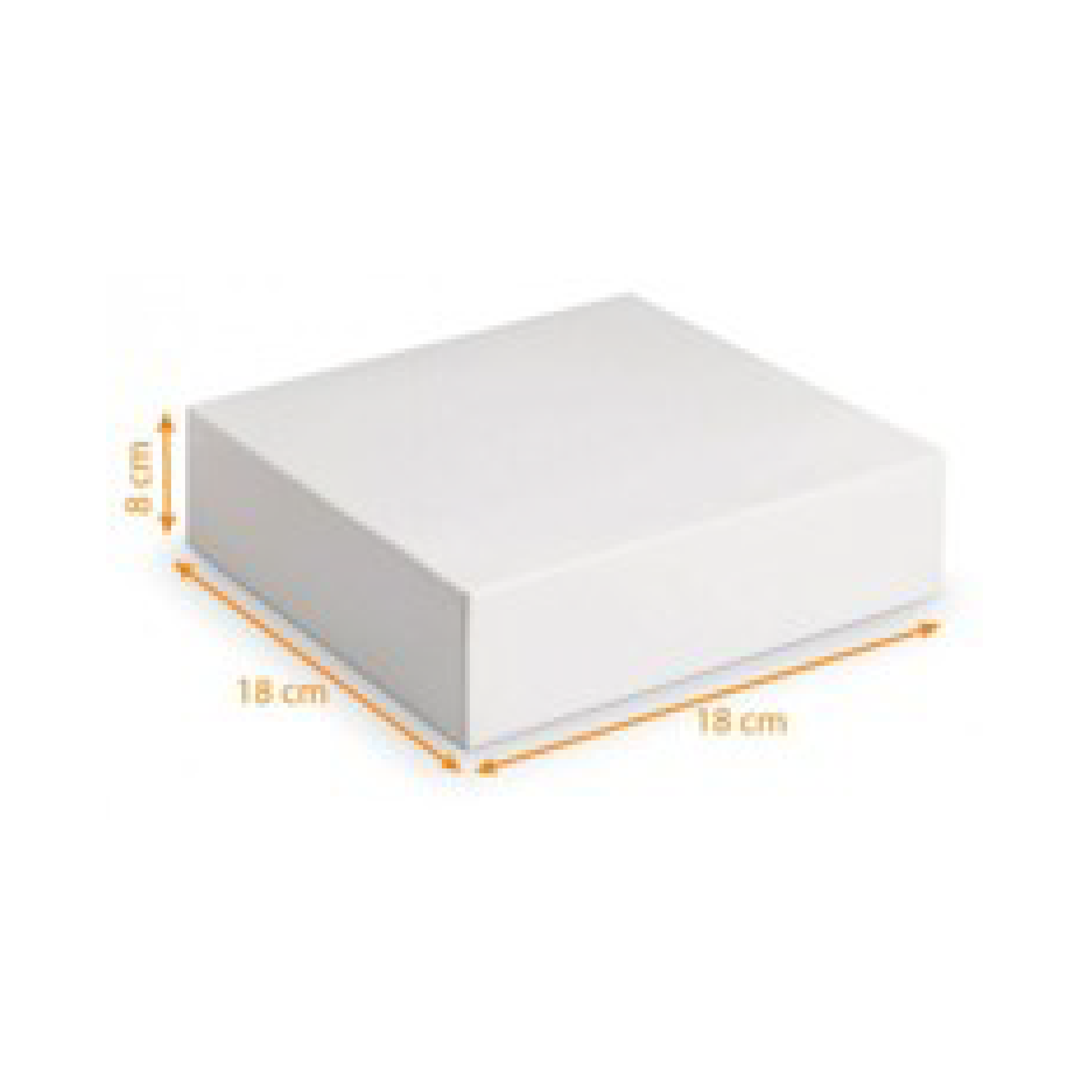 Boite à gateau blanche