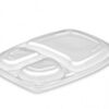 Couvercle pour barquette 3 compartiments