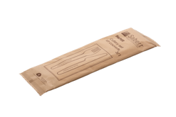 Kit couverts carton recyclable - blanc